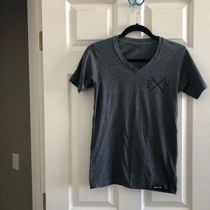 Flag Nor Fail Grey Vneck